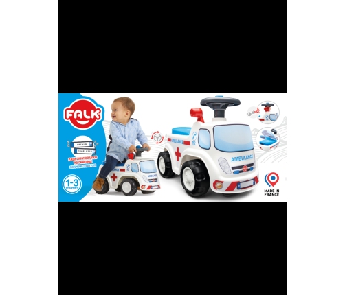 Stumjamā mašīna FALK Ambulance White