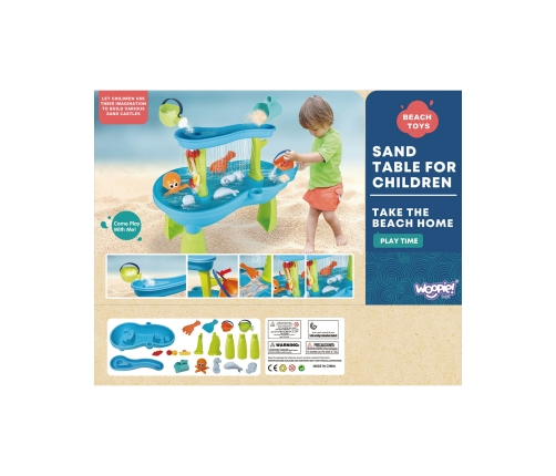 WOOPIE Stolik Wodny Ośmiornica 18 akc.