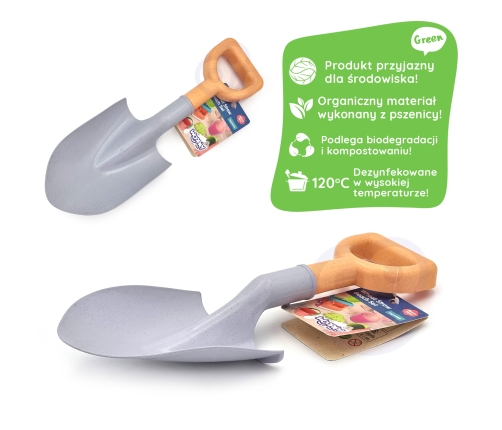 WOOPIE GREEN Łopatka do Piasku 33 cm BIODEGRADOWALNY ORGANICZNY MATERIAŁ