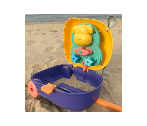 WOOPIE Zestaw do Piasku 3w1 Walizka Piesek Stolik Wodny