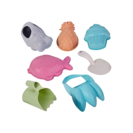 WOOPIE GREEN Zestaw do Piasku z Pazurami 7 el. BIODEGRADOWALNY ORGANICZNY MATERIAŁ