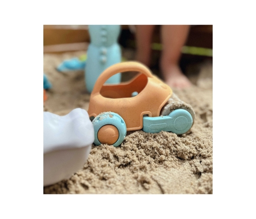 WOOPIE GREEN Zestaw do Piasku z Samochodzikiem 10 el. BIODEGRADOWALNY ORGANICZNY MATERIAŁ