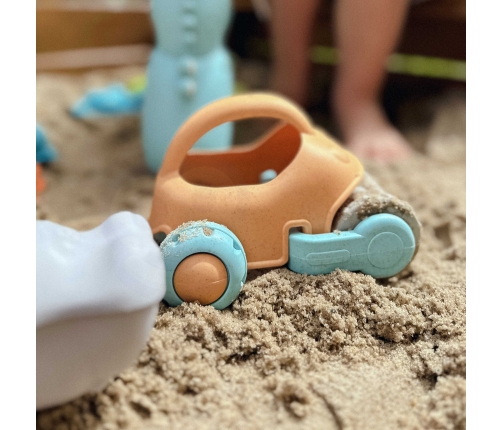 WOOPIE GREEN Zestaw do Piasku z Samochodzikiem 10 el. BIODEGRADOWALNY ORGANICZNY MATERIAŁ