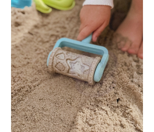 WOOPIE GREEN Zestaw do Piasku z Samochodzikiem 10 el. BIODEGRADOWALNY ORGANICZNY MATERIAŁ