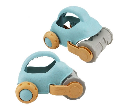 WOOPIE GREEN Zestaw do Piasku z Samochodzikiem 10 el. BIODEGRADOWALNY ORGANICZNY MATERIAŁ