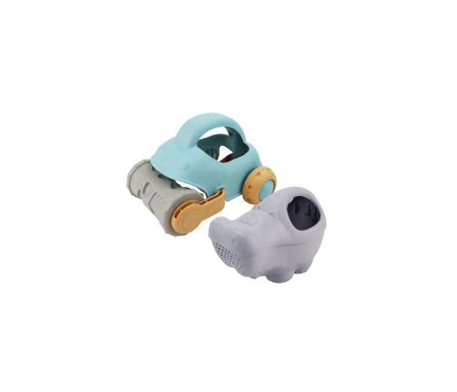 WOOPIE GREEN Zestaw do Piasku z Samochodzikiem 10 el. BIODEGRADOWALNY ORGANICZNY MATERIAŁ