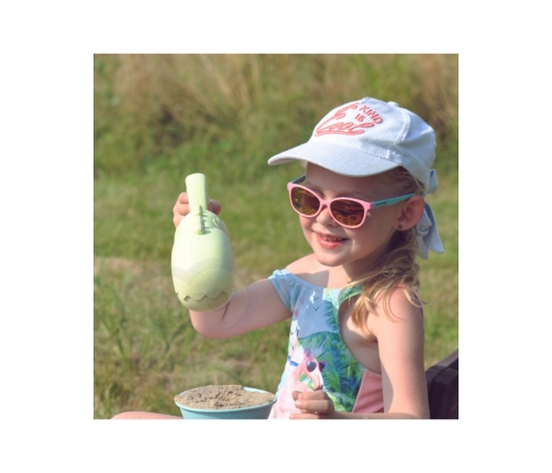 WOOPIE GREEN Krokodyl Łopatka Zbierak do Piasku i Wody Zielona BIODEGRADOWALNY ORGANICZNY MATERIAŁ