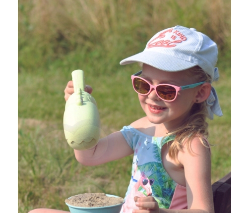 WOOPIE GREEN Krokodyl Łopatka Zbierak do Piasku i Wody Zielona BIODEGRADOWALNY ORGANICZNY MATERIAŁ