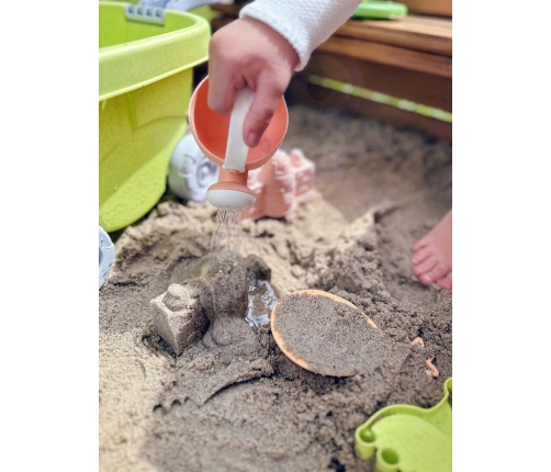 WOOPIE GREEN Zestaw do Piasku z Wózkiem 13 el. BIODEGRADOWALNY ORGANICZNY MATERIAŁ