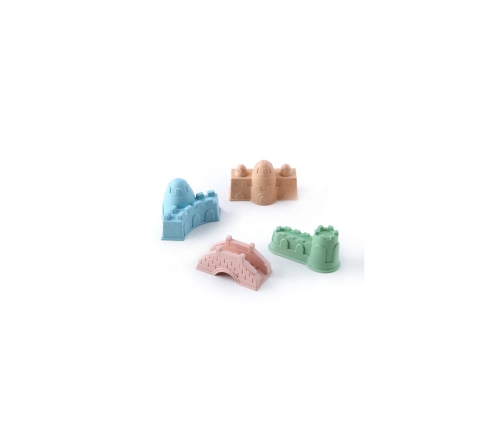 WOOPIE GREEN Zestaw do Piasku z Wózkiem 13 el. BIODEGRADOWALNY ORGANICZNY MATERIAŁ