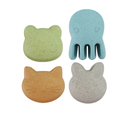 WOOPIE GREEN Zestaw do Piasku w Wiaderku z Kołowrotkiem 9 el. BIODEGRADOWALNY ORGANICZNY MATERIAŁ