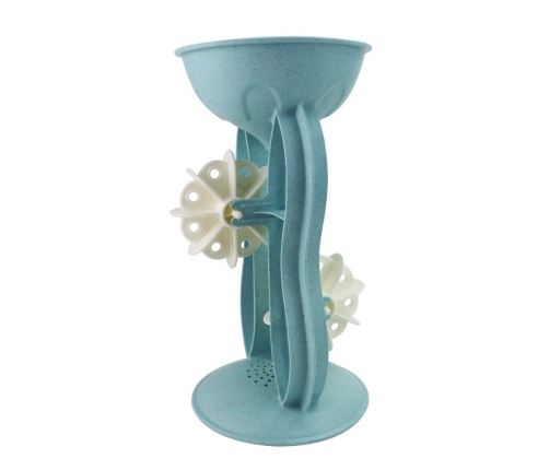 WOOPIE GREEN Zestaw do Piasku z Kołowrotkiem i Konewką 10 el. BIODEGRADOWALNY ORGANICZNY MATERIAŁ