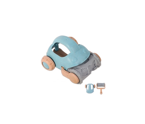 WOOPIE GREEN Zestaw do Piasku z Wiaderkiem i Samochodzikiem 10 el. BIODEGRADOWALNY ORGANICZNY MATERIAŁ