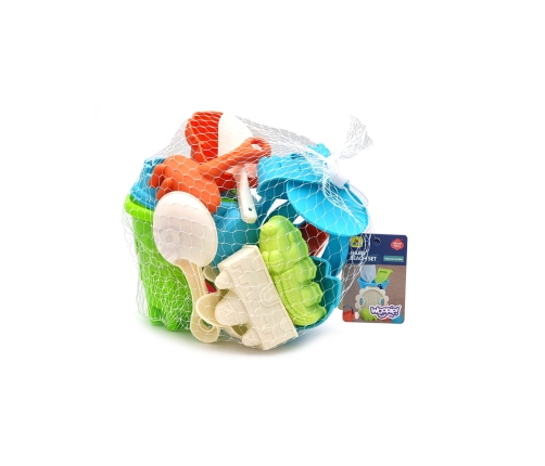 WOOPIE Wielki Zestaw do Piasku z Wiaderkiem 25 el.