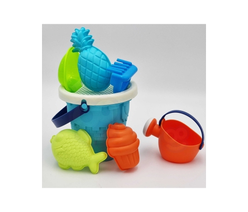 WOOPIE Zestaw do Piasku z Wózkiem 9 el.