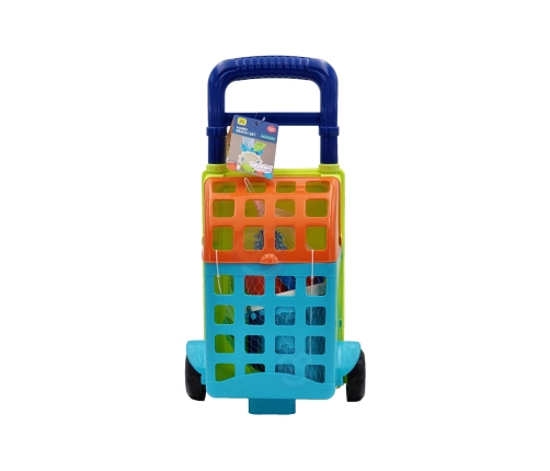 WOOPIE Zestaw do Piasku z Wózkiem 9 el.