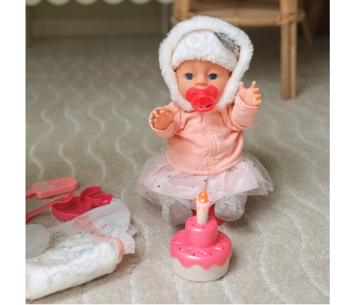 WOOPIE ROYAL Lalka Interaktywna Mała Zosia ma Urodziny 35 cm + Akc.