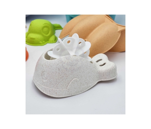 WOOPIE GREEN Zestaw do Piasku w Wiaderku 8 el. BIODEGRADOWALNY ORGANICZNY MATERIAŁ