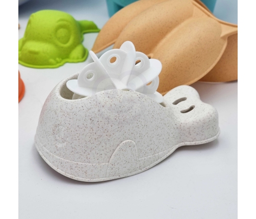 WOOPIE GREEN Zestaw do Piasku w Wiaderku 8 el. BIODEGRADOWALNY ORGANICZNY MATERIAŁ