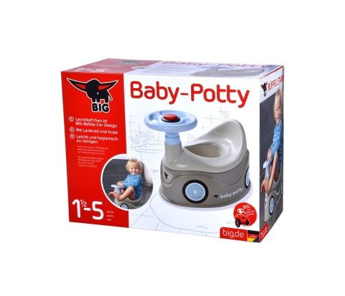 Podiņš BIG New Bobby Car Grey