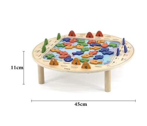 VIGA Drewniana Gra Łowienie Rybek FSC