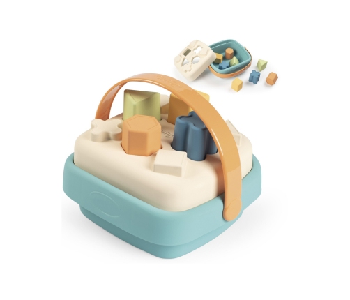 SMOBY Little Green Sorter w Koszyku Bioplastik