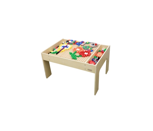 MASTERKIDZ Drewniany Stół Edukacyjny +AKCESORIA STEM WALL