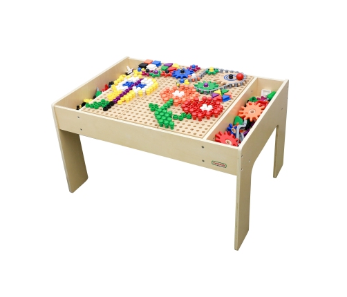 MASTERKIDZ Drewniany Stół Edukacyjny +AKCESORIA STEM WALL