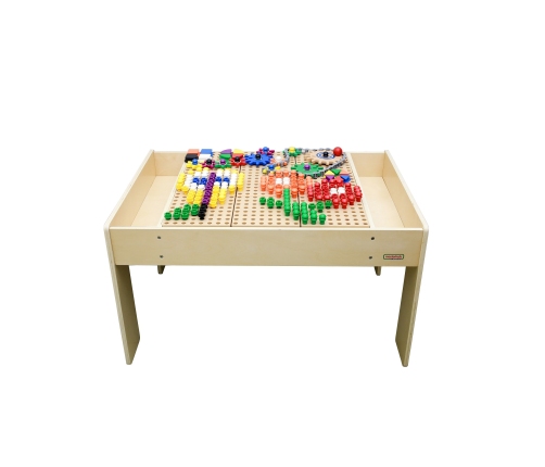 MASTERKIDZ Drewniany Stół Edukacyjny +AKCESORIA STEM WALL