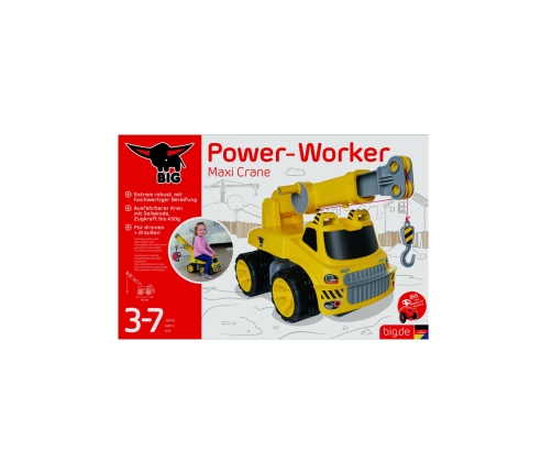 Stumjamā mašīna BIG Maxi ar ceļamkrānu