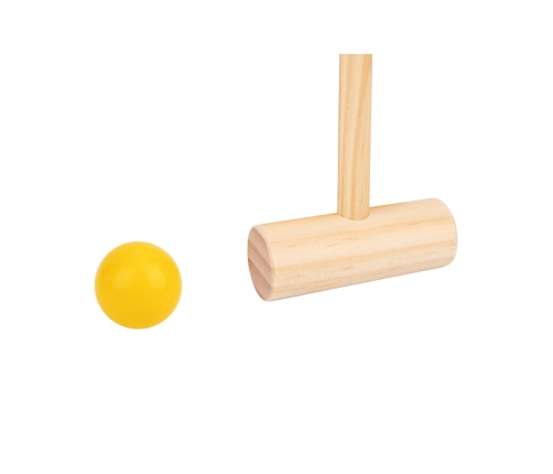 Tooky Toy Drewniany Krykiet Gra Sportowa Ogrodowa Dla 4 Osób