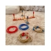 Tooky Toy Drewniana Gra Fun Serso Zręcznościowa Ring Cross