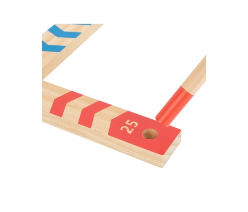 Tooky Toy Drewniana Gra Fun Serso Zręcznościowa Ring Cross