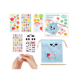 WOOPIE ART&FUN Zestaw Kreatywny Magiczna Torebka + Naklejki do Dekoracji ponad 109 szt.