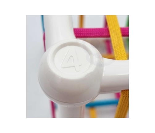 WOOPIE BABY Elastyczna Kostka Sensoryczna Sorter dla Dzieci Zwierzątka + Grzechotka 7 el.