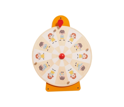 VIGA Tablica Ścienna Koło Pokaż Emocje Certyfikat FSC Montessori