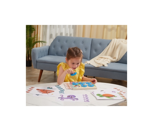 VIGA Gra Porównaj Znajdź Różnice Zwierzęta Morskie