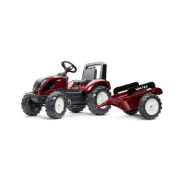 Трактор с педалями с прицепом FALK Valtra S4 Bordo