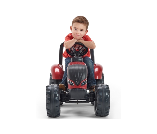 Трактор с педалями с прицепом FALK Valtra S4 Bordo