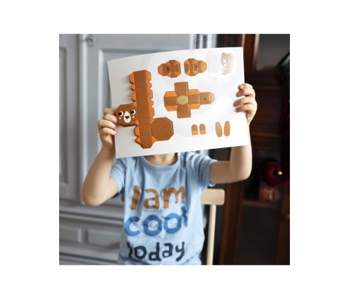 WOOPIE ART&FUN Zestaw Kreatywny Origami 3D Zrób to Sam 10 Zwierzaków