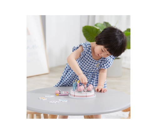 VIGA PolarB Drewniane Ciasto Tort Urodzinowy do Krojenia