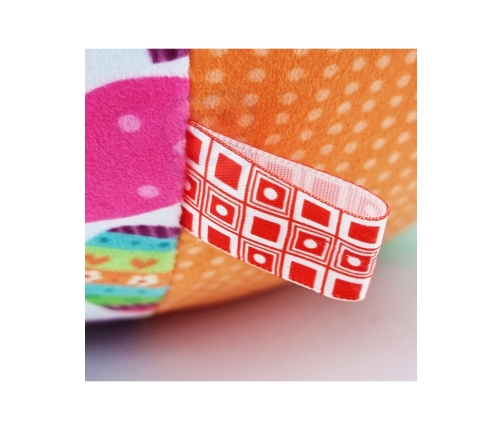 WOOPIE BABY Miękka Sensoryczna Piłka Pani Metka z Wszywkami dla Malucha + Dźwięk