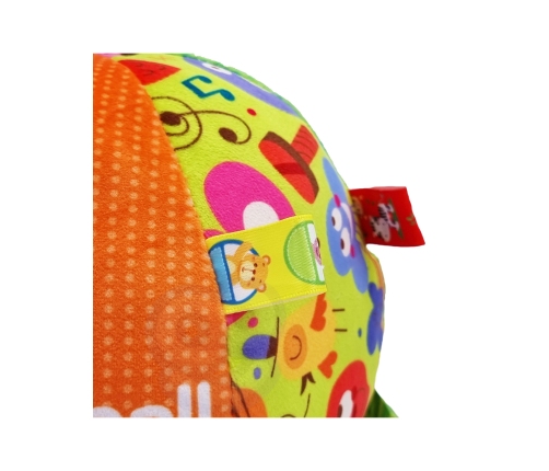 WOOPIE BABY Miękka Sensoryczna Piłka Pani Metka z Wszywkami dla Malucha + Dźwięk