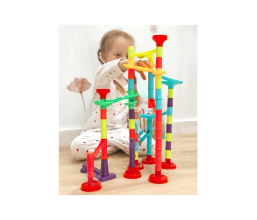 WOOPIE Kulodrom Tor Kulkowy Zestaw Spirala 113 el.