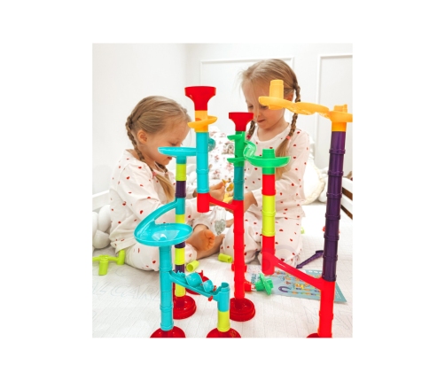 WOOPIE Kulodrom Tor Kulkowy Zestaw Spirala 113 el.