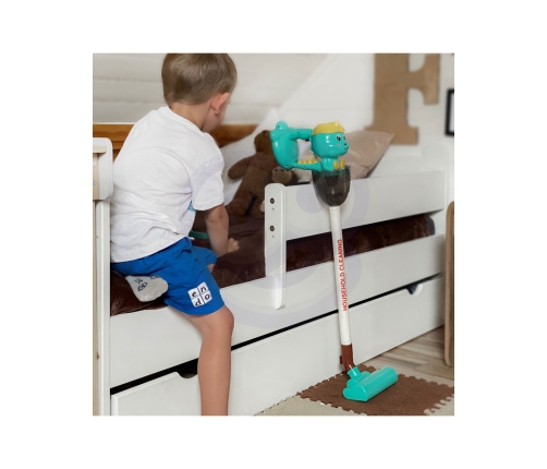 WOOPIE Interaktywny Odkurzacz Dino 3w1 Funkcja Ssania Światło Dźwięk