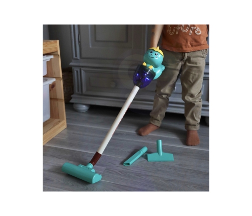 WOOPIE Interaktywny Odkurzacz Dino 3w1 Funkcja Ssania Światło Dźwięk