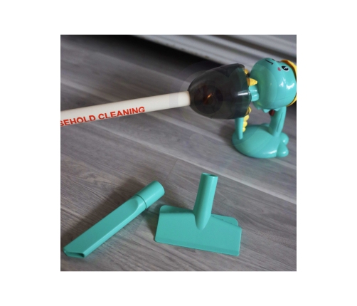 WOOPIE Interaktywny Odkurzacz Dino 3w1 Funkcja Ssania Światło Dźwięk