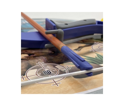 WOOPIE Zestaw Małego Łucznika Dinozaury Łuk Strzały Tarcza 32 el.