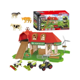 WOOPIE Zestaw Farma Zagroda Traktory + Figurki 42 el.